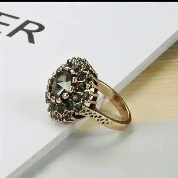 Vintage Boho Crystal Ring - Picture 2 of 13